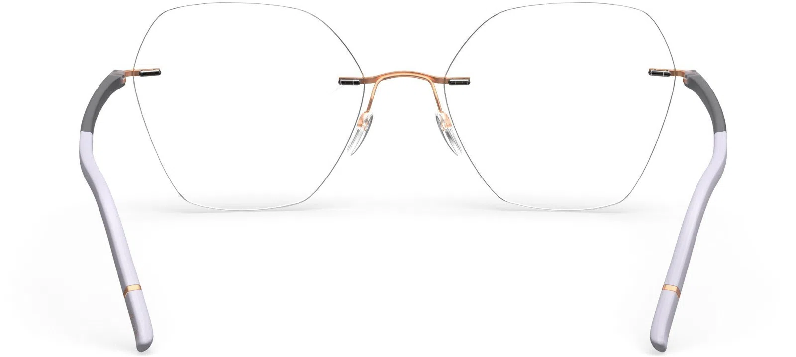 Silhouette The Wave Chassis Rimless 5567 Eyeglasses - view 63